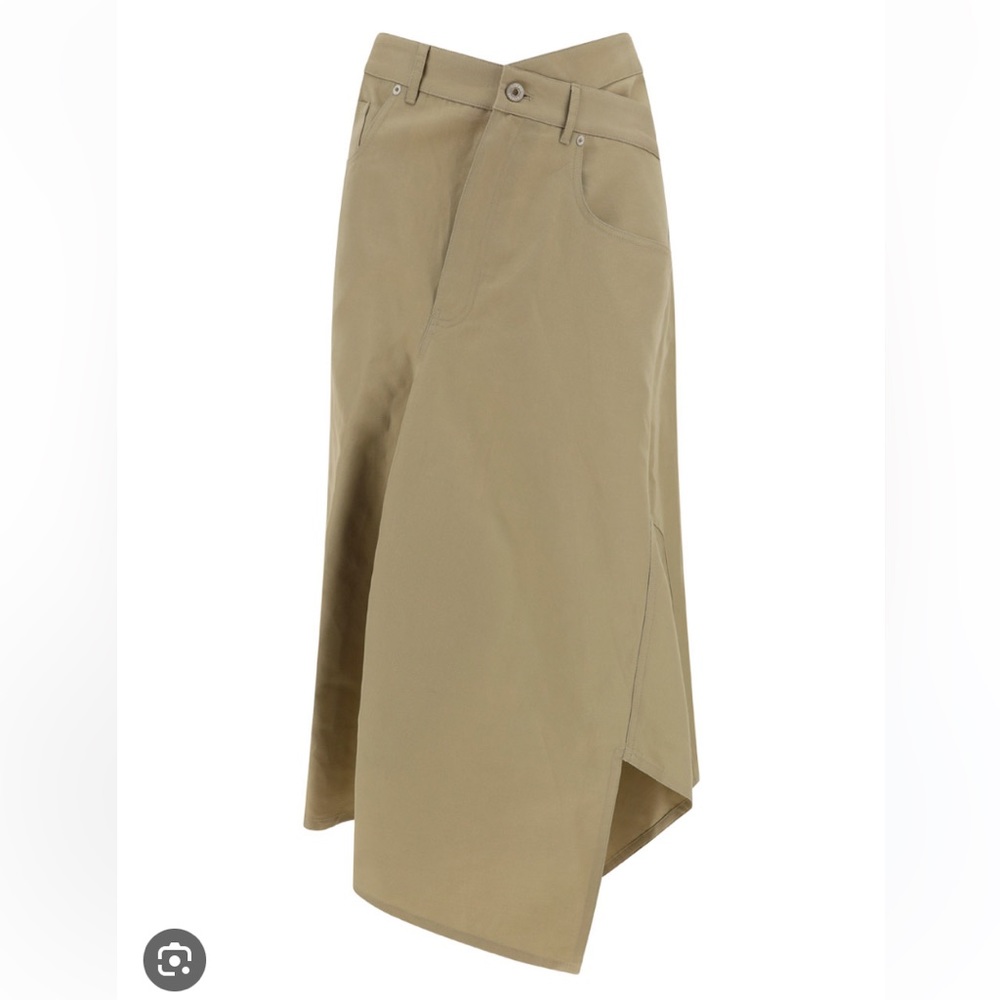 Loewe Deconstructed Pleated Skirt